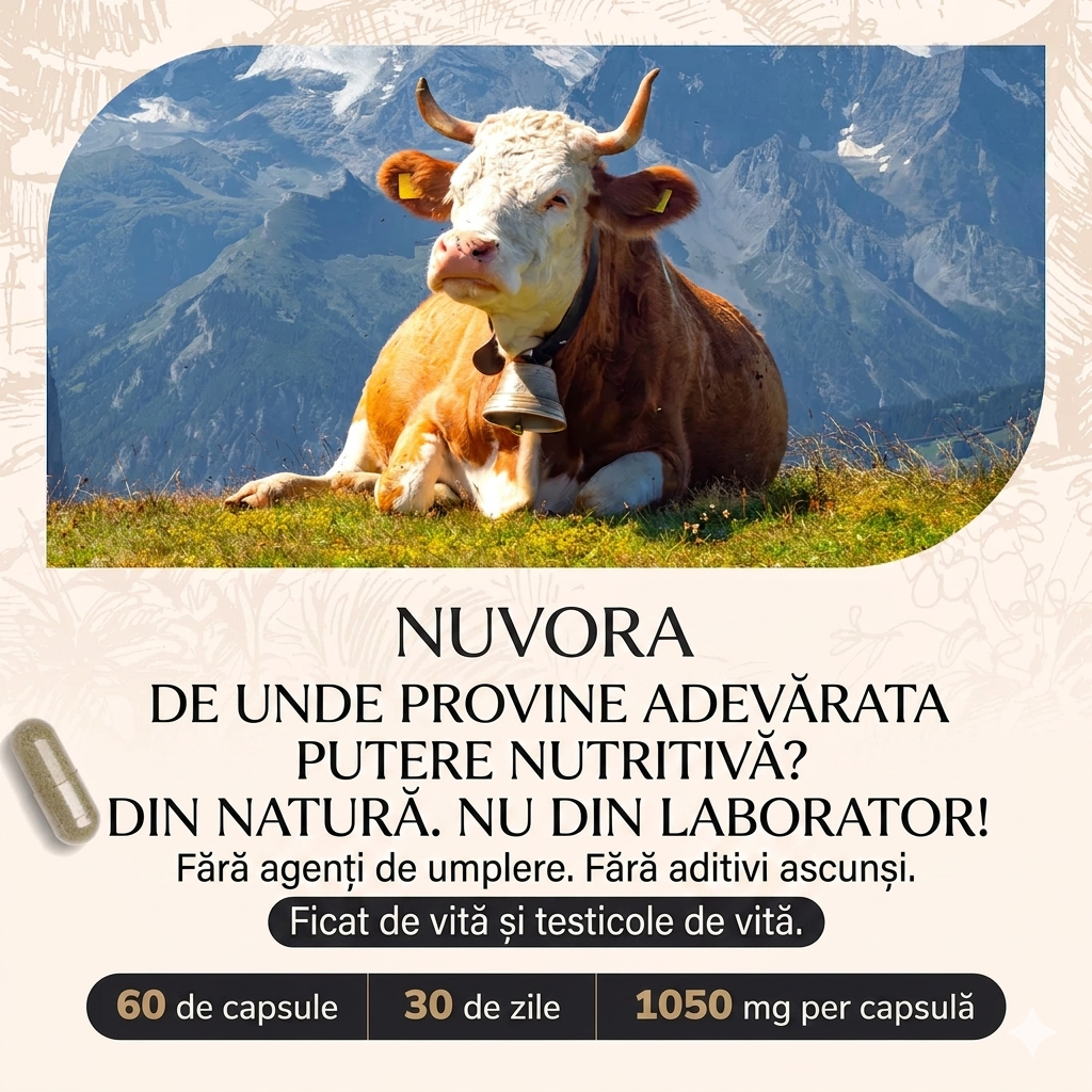 Panou NUVORA despre proveniența naturală a nutrienților