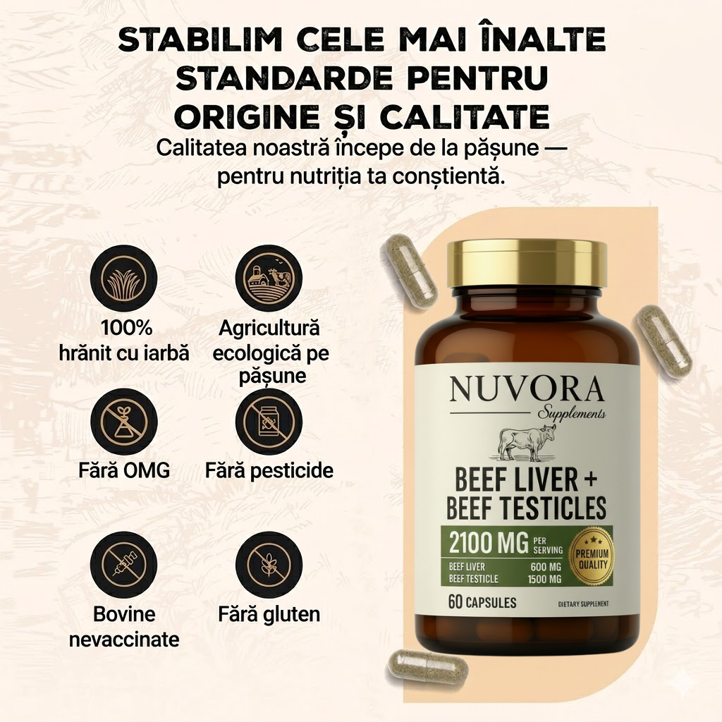 Panou cu standardele de calitate NUVORA